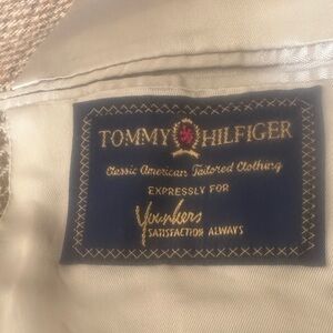 Tommy Hilfiger Navy and Gold Label